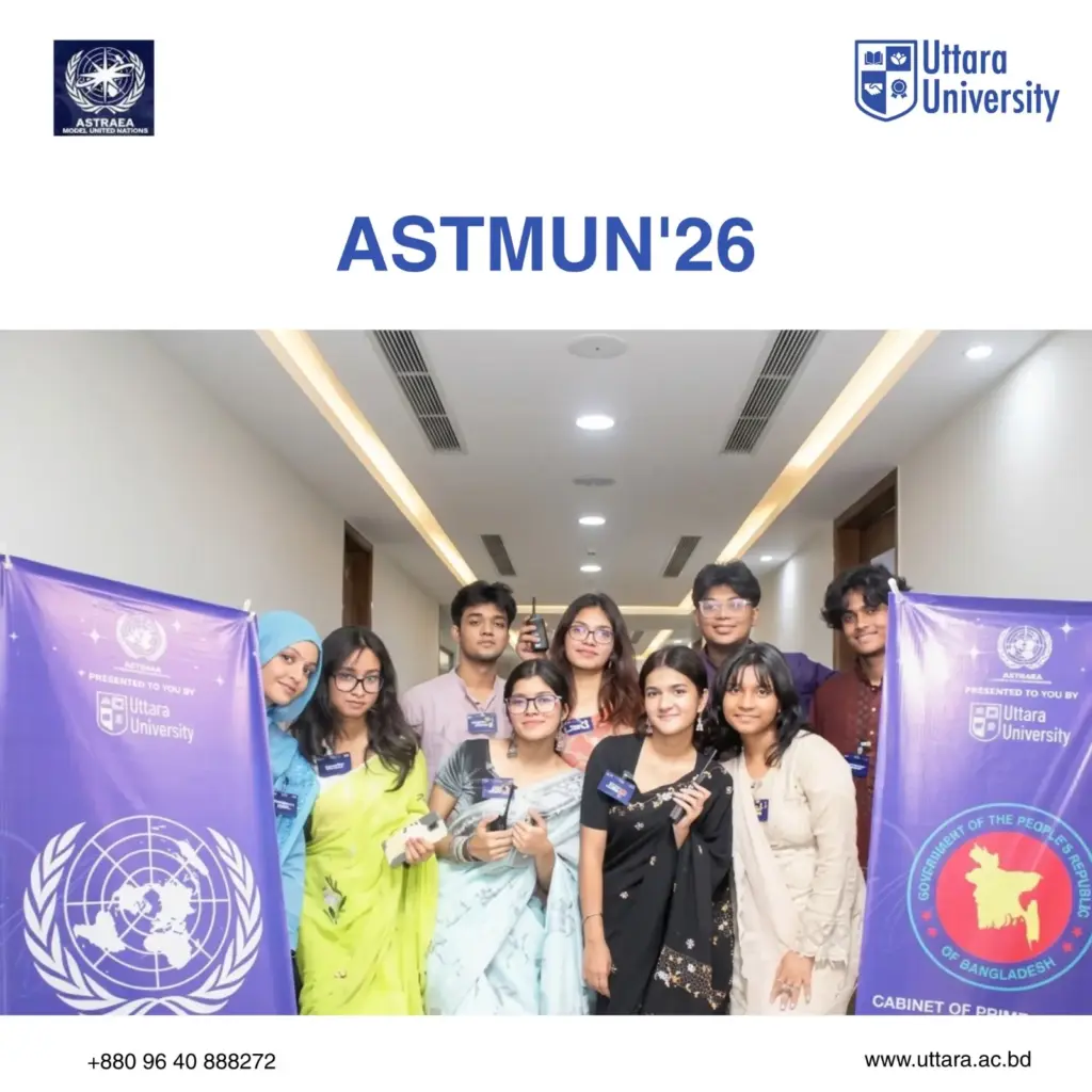 Uttara University Hosts Three-Day AST MUN Conference