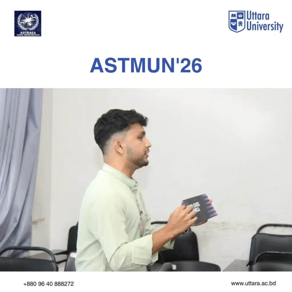 Uttara University Hosts Three-Day AST MUN Conference