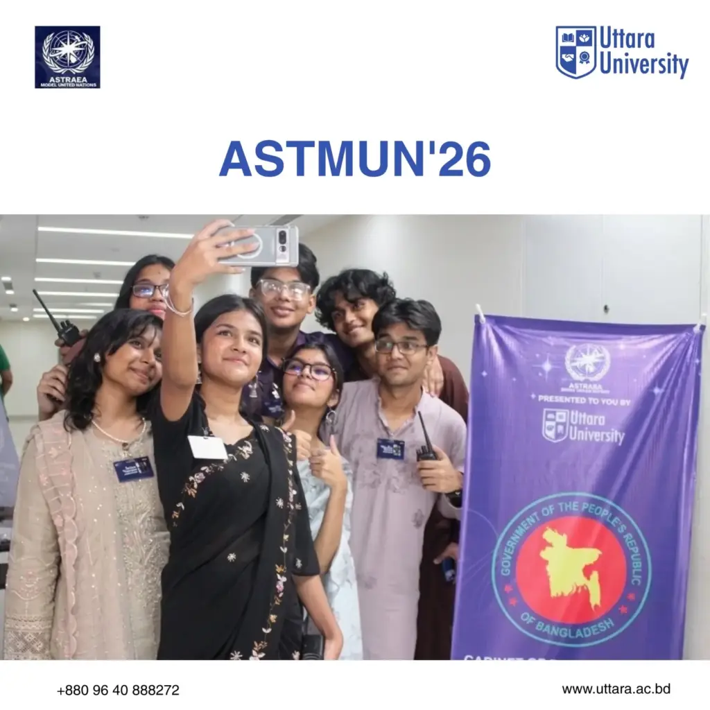 Uttara University Hosts Three-Day AST MUN Conference