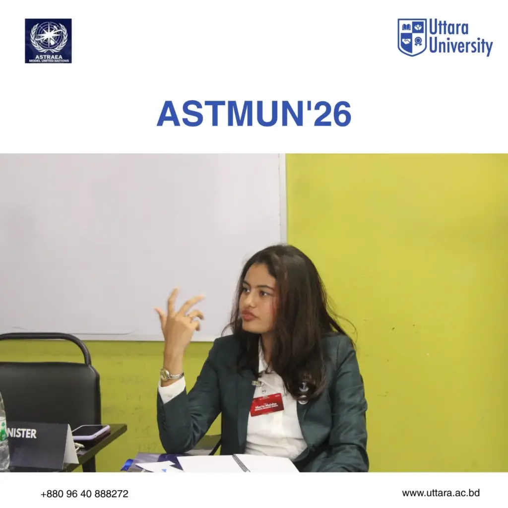 Uttara University Hosts Three-Day AST MUN Conference