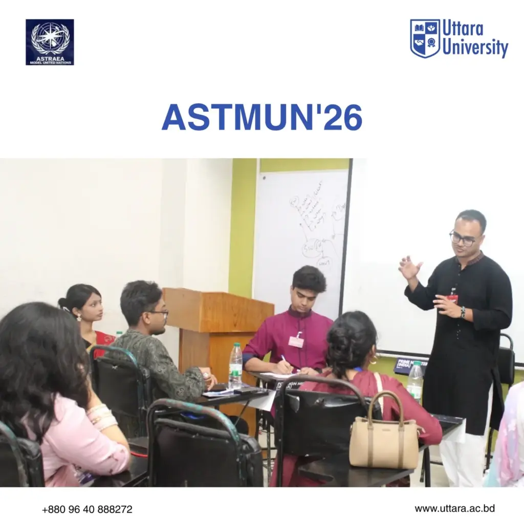 Uttara University Hosts Three-Day AST MUN Conference