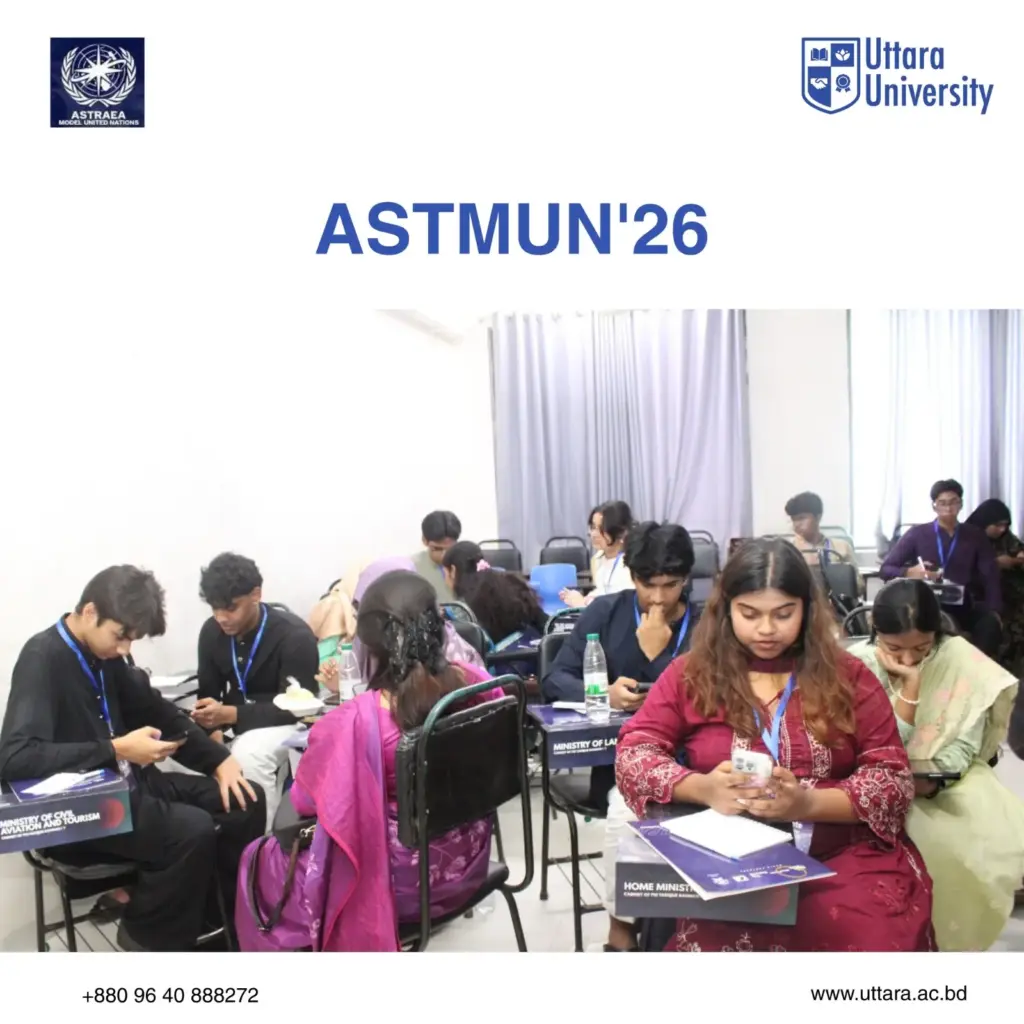 Uttara University Hosts Three-Day AST MUN Conference