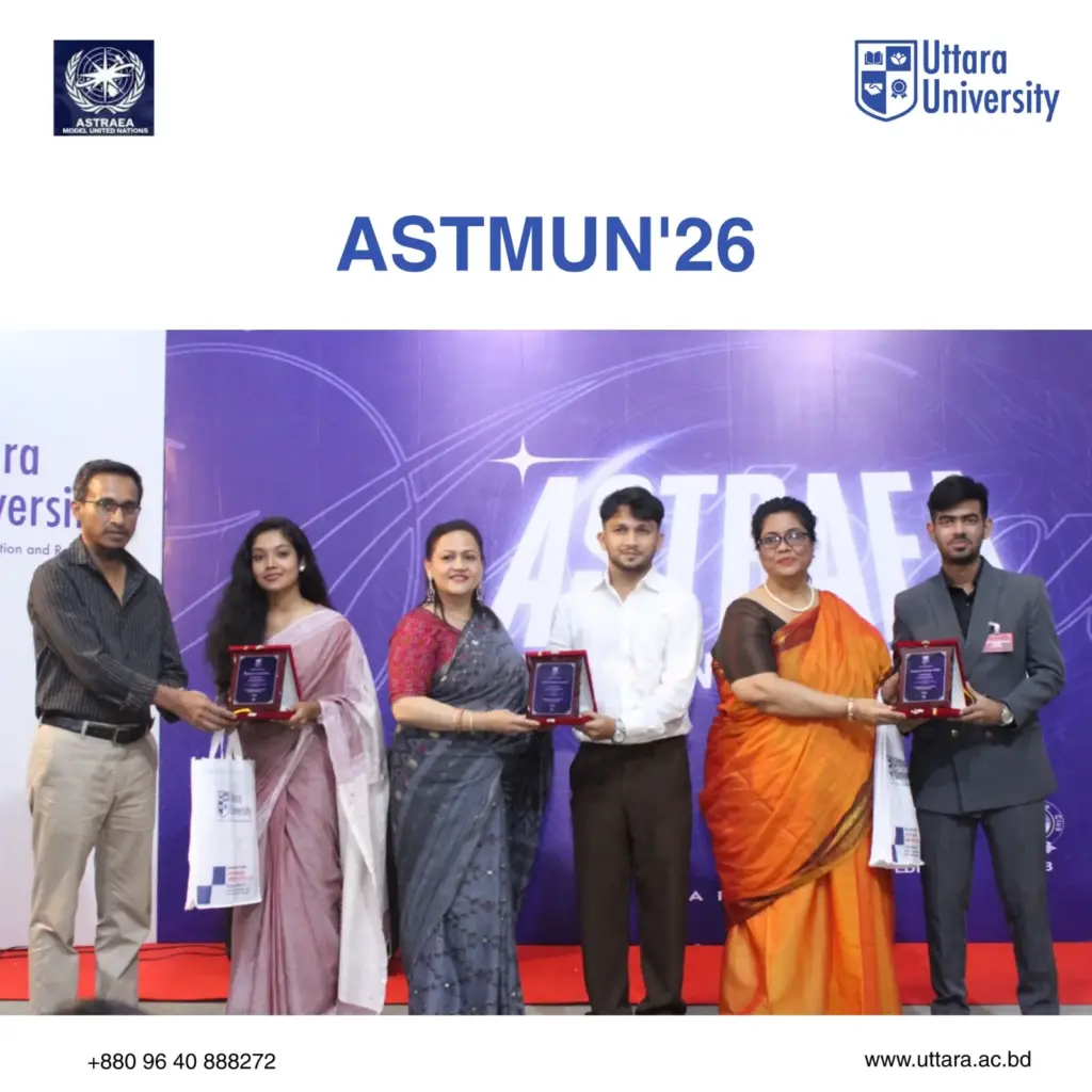 Uttara University Hosts Three-Day AST MUN Conference