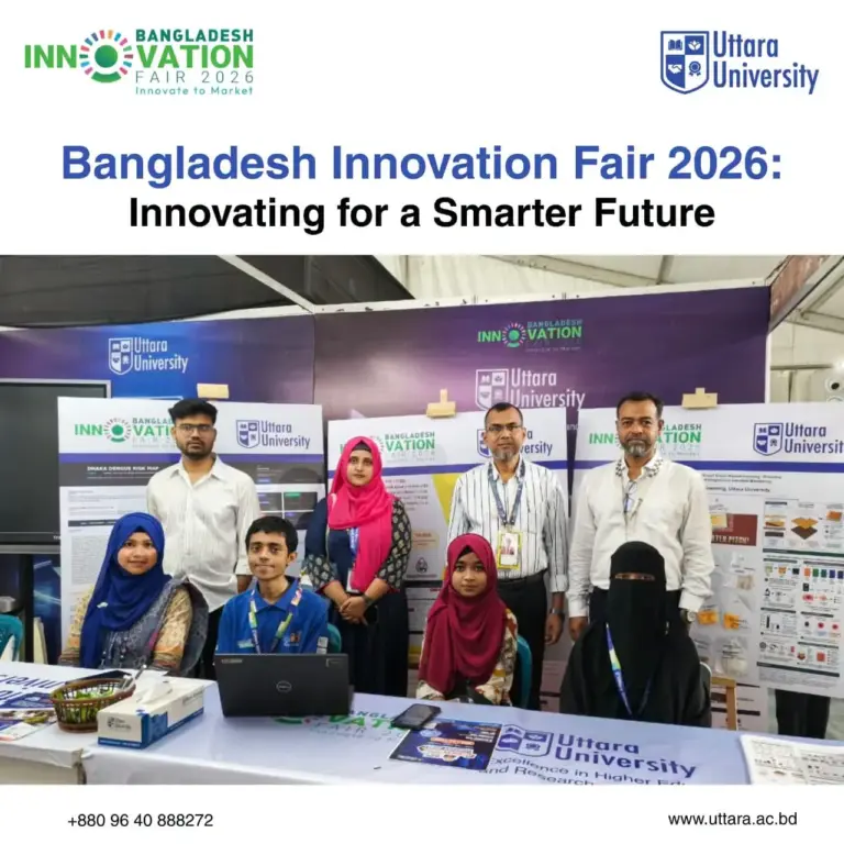 Uttara University Shines at Bangladesh Innovation Expo 2026