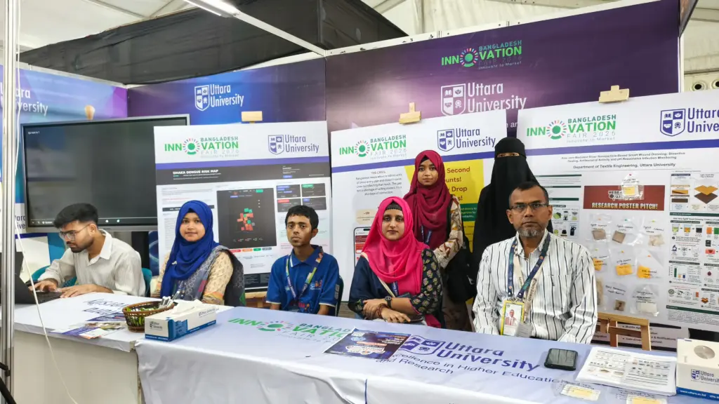 Uttara University Shines at Bangladesh Innovation Expo 2026