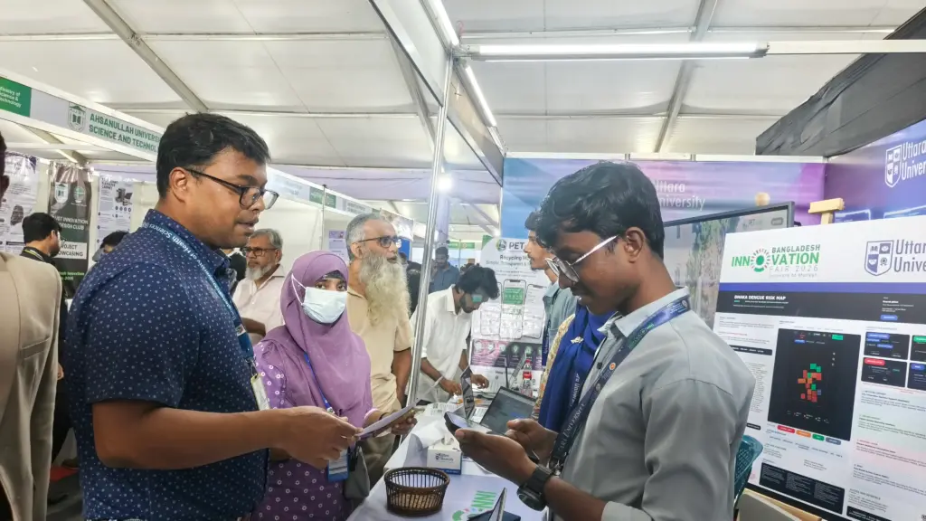 Uttara University Shines at Bangladesh Innovation Expo 2026