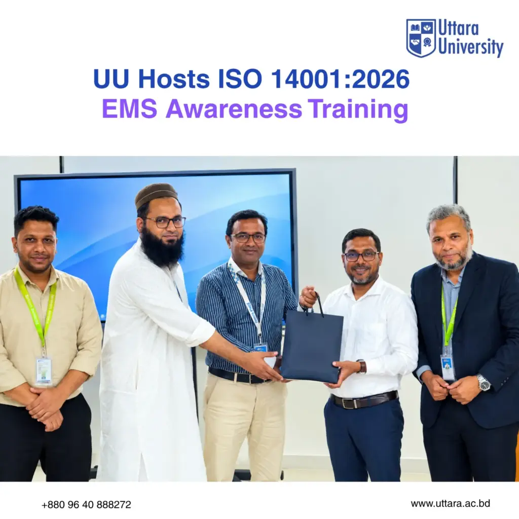 Uttara University Hosts ISO 14001:2026 EMS Awareness Training