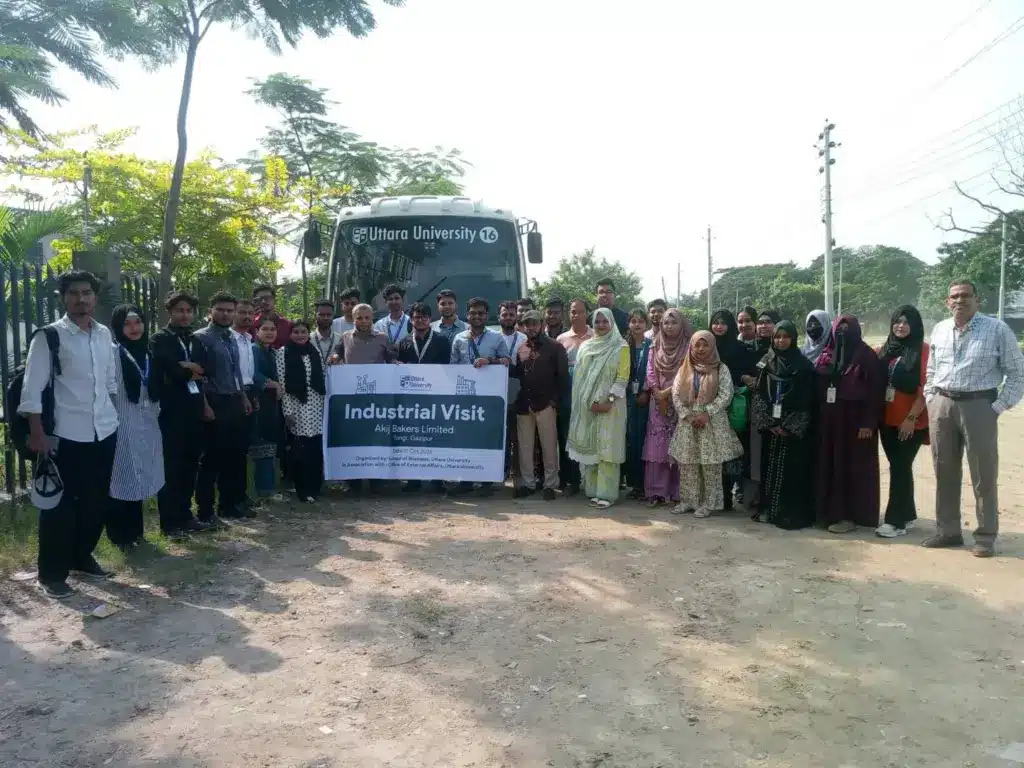 Bridging Academia with Industry: Uttara University Visits Akij Bakers Ltd.